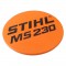 Stihl Model Plate Ms 230